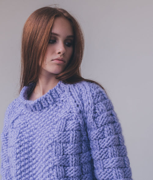 Load image 1 in gallery view. KNITTING KIT ALYON PULL