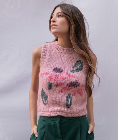 Load image 1 in gallery view. KNITTING KIT AZALEA VEST