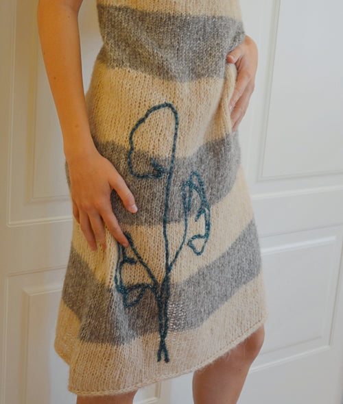 Load image 1 in gallery view. KNITTING KIT AZZURRA DRESS