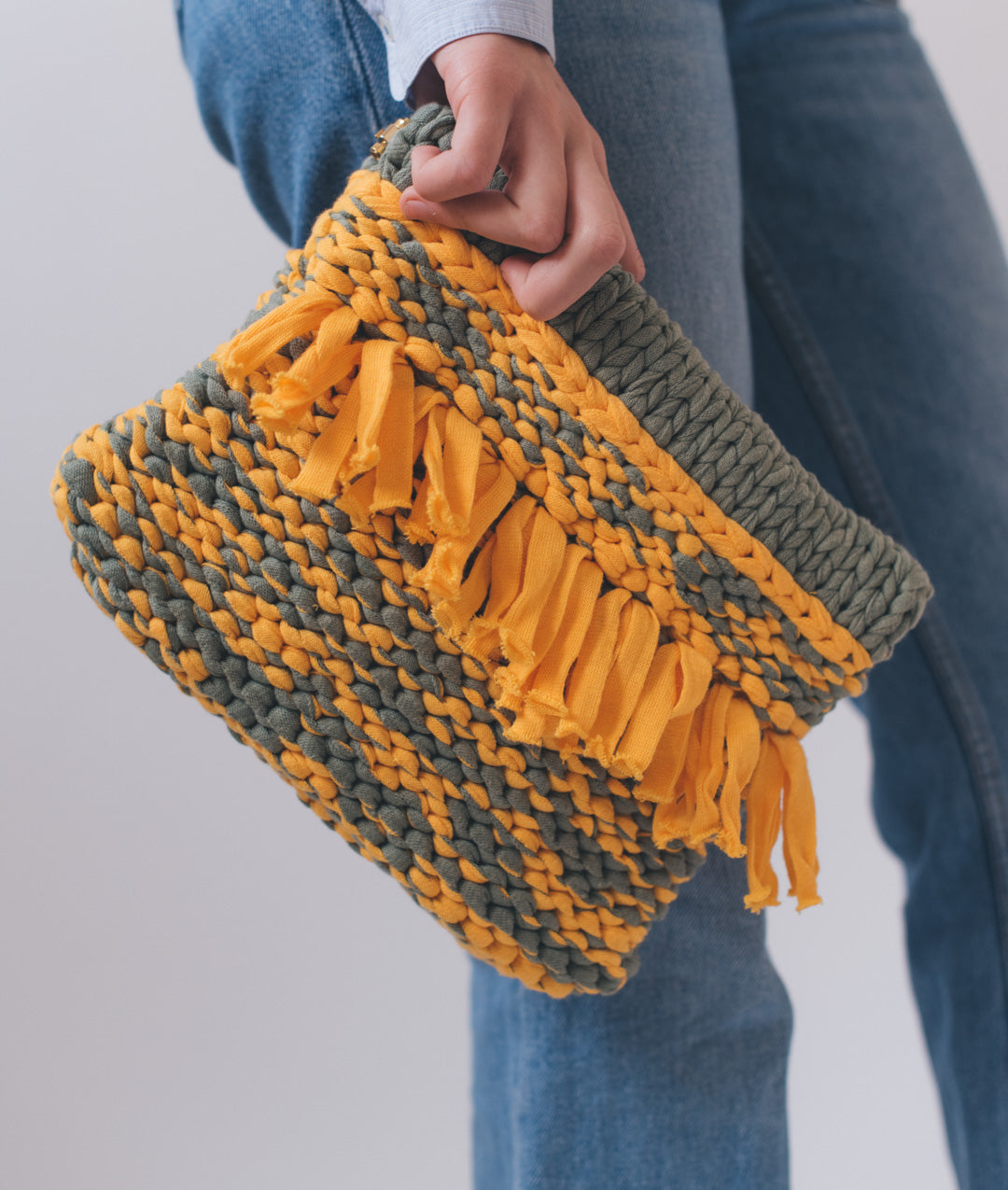KNITTING KIT BABI CLUTCH