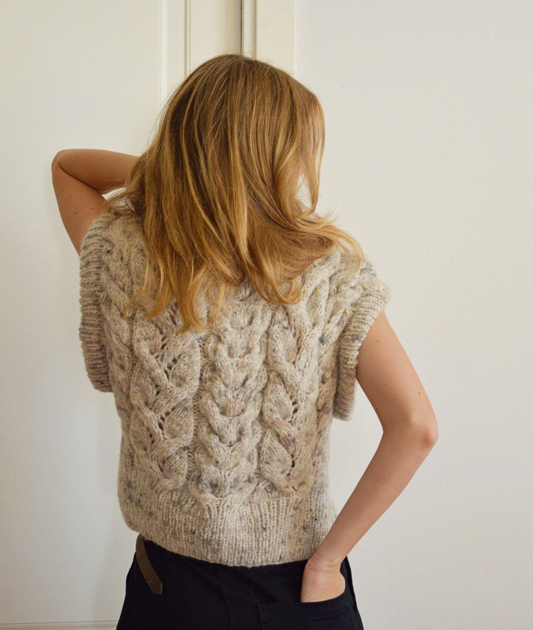KNITTING KIT CABLE DREAM VEST