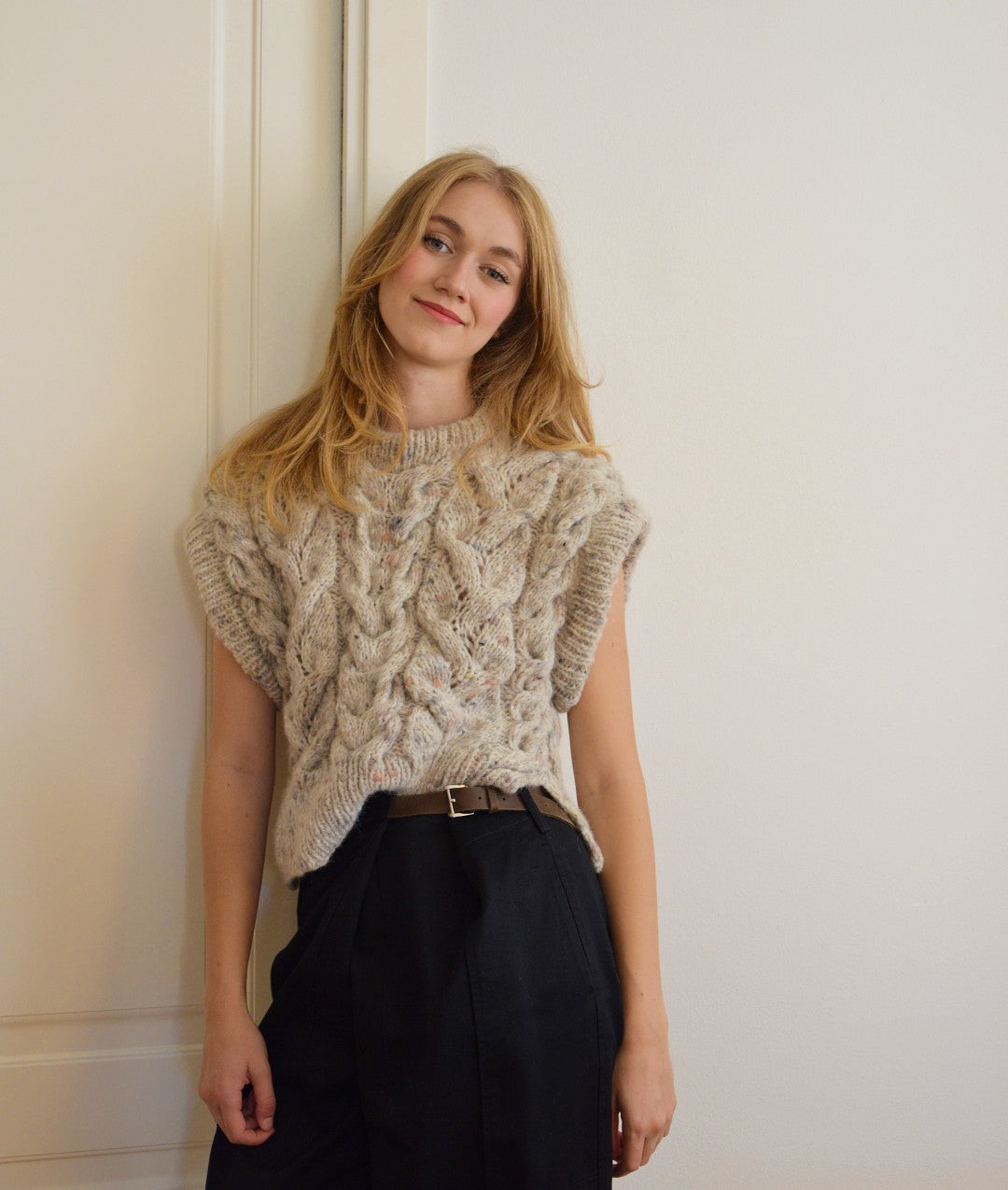 KIT MAGLIA CABLE DREAM VEST