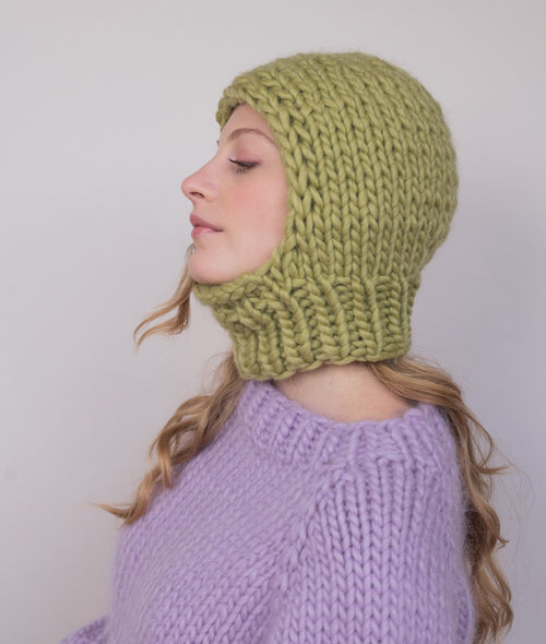Load image 1 in gallery view. KNITTING KIT DANA BALACLAVA