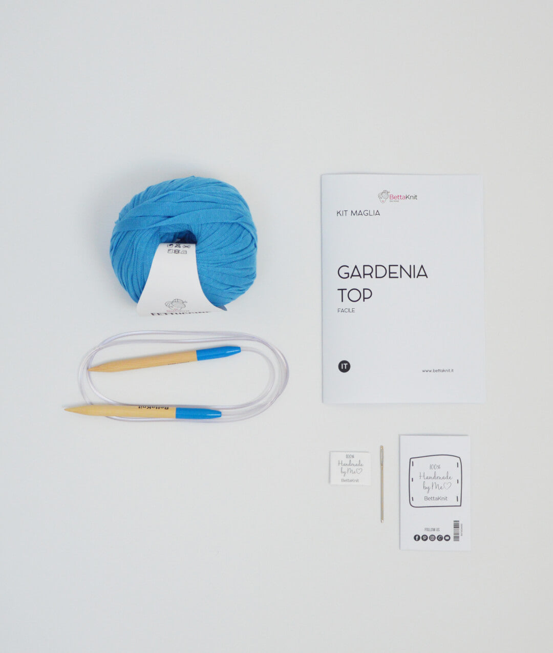 KNITTING KIT GARDENIA TOP