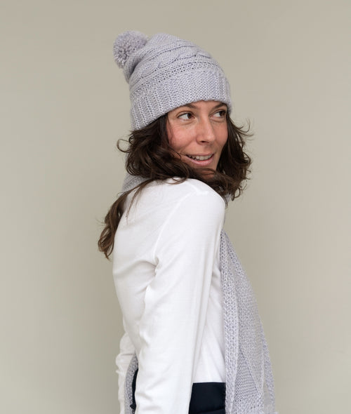 Load image 1 in gallery view. KNITTING KIT LOVE GRAMMAR HAT