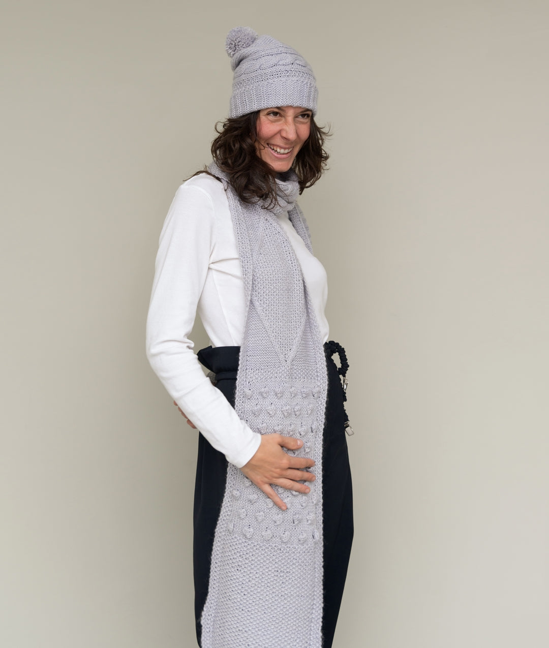 KNITTING KIT LOVE GRAMMAR SCARF