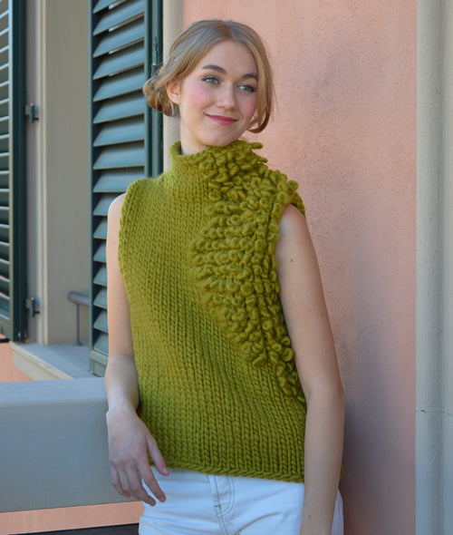 Load image 1 in gallery view. KNITTING KIT MEDEA VEST