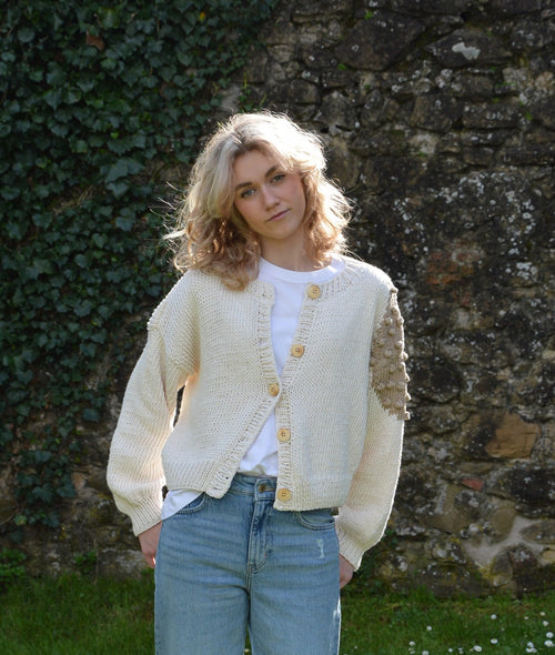 Load image 1 in gallery view. KNITTING KIT MERYL CARDIGAN