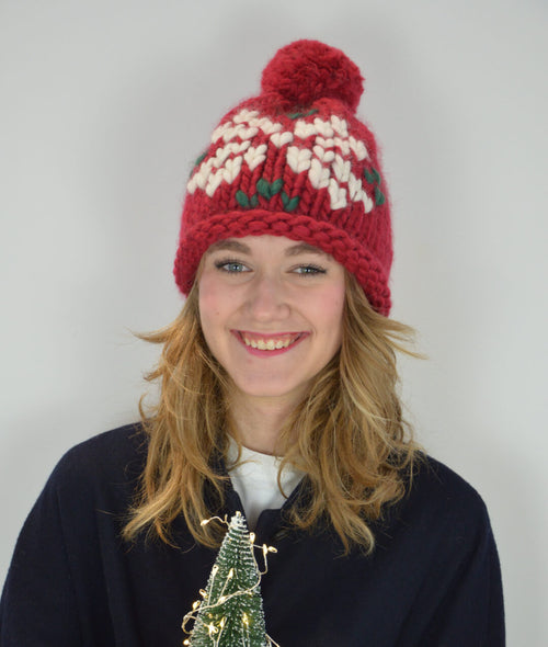 Carica immagine 1 in visualizzazione galleria. KIT MAGLIA MY FIRST XMAS HAT