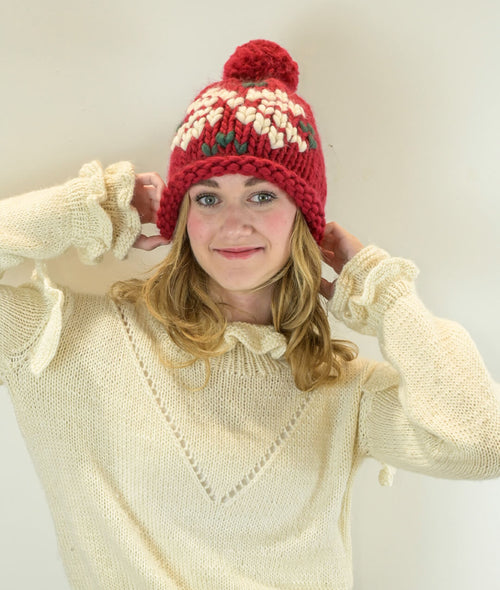 Carica immagine 1 in visualizzazione galleria. KIT MAGLIA MY FIRST XMAS HAT