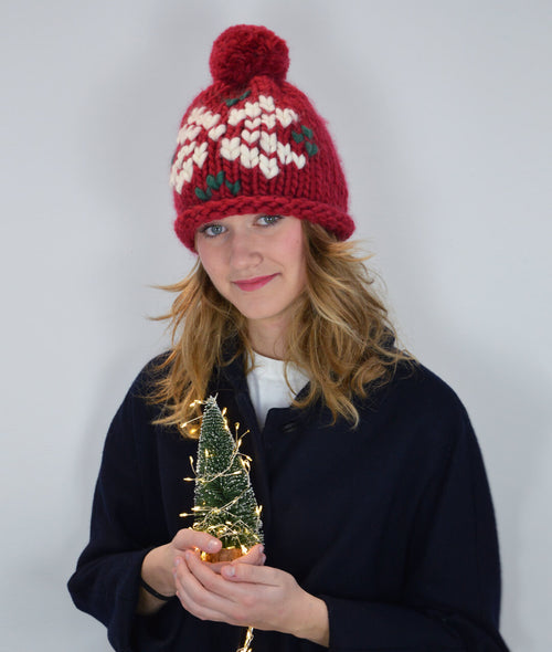 Carica immagine 1 in visualizzazione galleria. KIT MAGLIA MY FIRST XMAS HAT