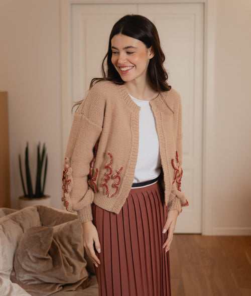 Carica immagine 1 in visualizzazione galleria. KIT MAGLIA ODETTE CARDIGAN