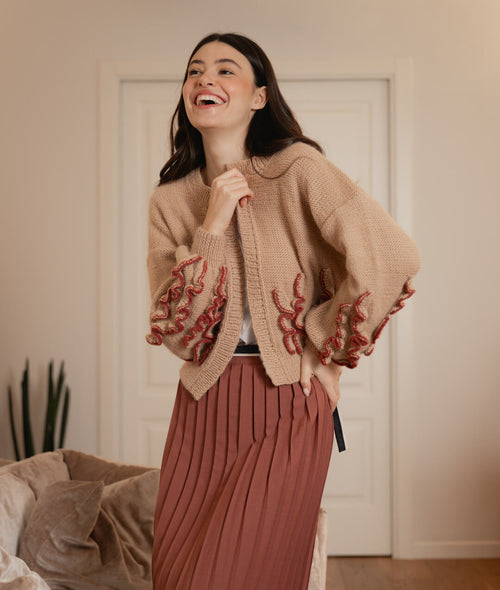 Carica immagine 1 in visualizzazione galleria. KIT MAGLIA ODETTE CARDIGAN
