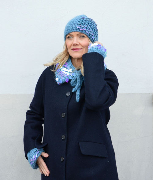 Load image 1 in gallery view. KNITTING KIT OPAL SET