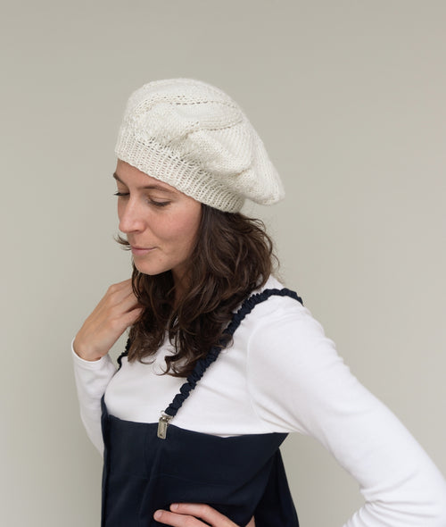 Load image 1 in gallery view. KNITTING KIT PARIS BERET
