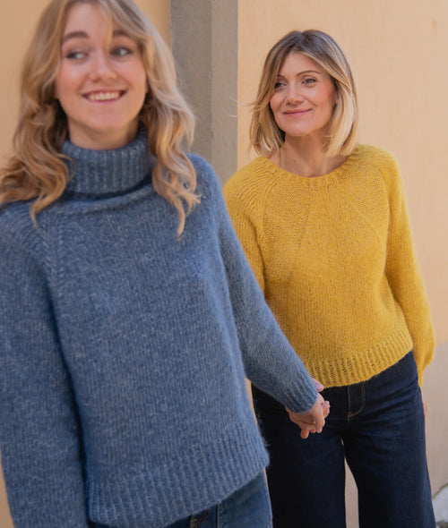 Load image 1 in gallery view. KNITTING KIT SERENA SWEATER