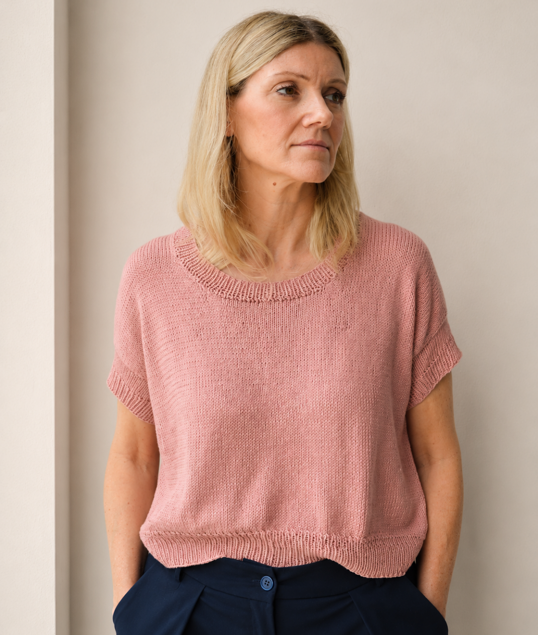 KNITTING KIT SILVIA TEE by Sosami Knit