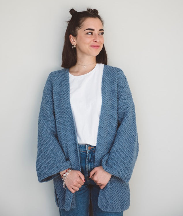 KNITTING KIT SOHO CARDIGAN