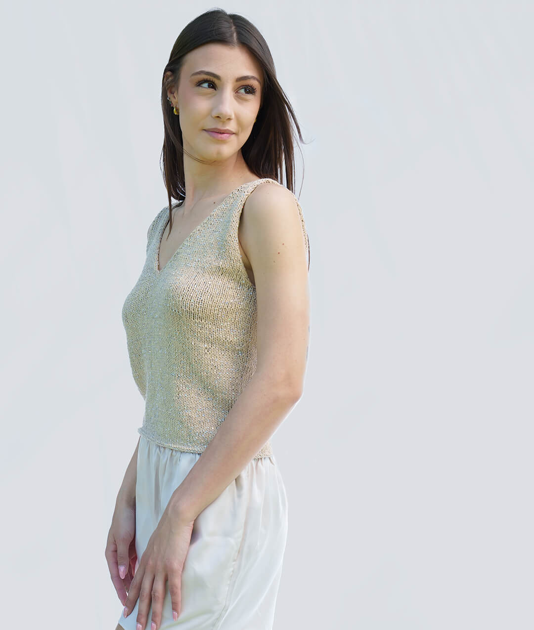 KNITTING KIT SUMMER BLING TOP