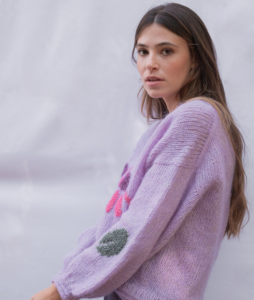 KNITTING KIT VIOLET SWEATER