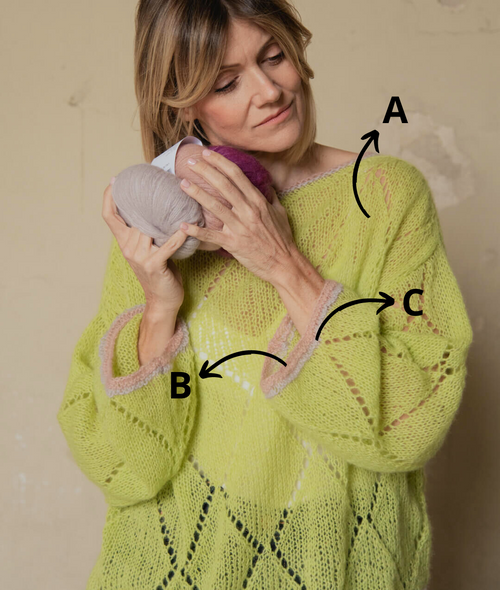 Carica immagine 1 in visualizzazione galleria. KIT MAGLIA LIORA PULL