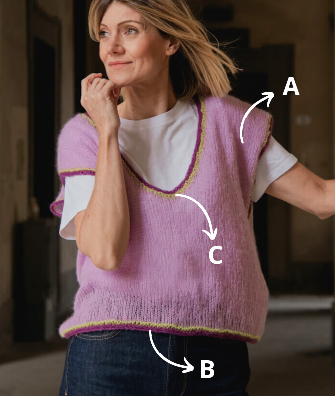 KIT MAGLIA SARAH VEST