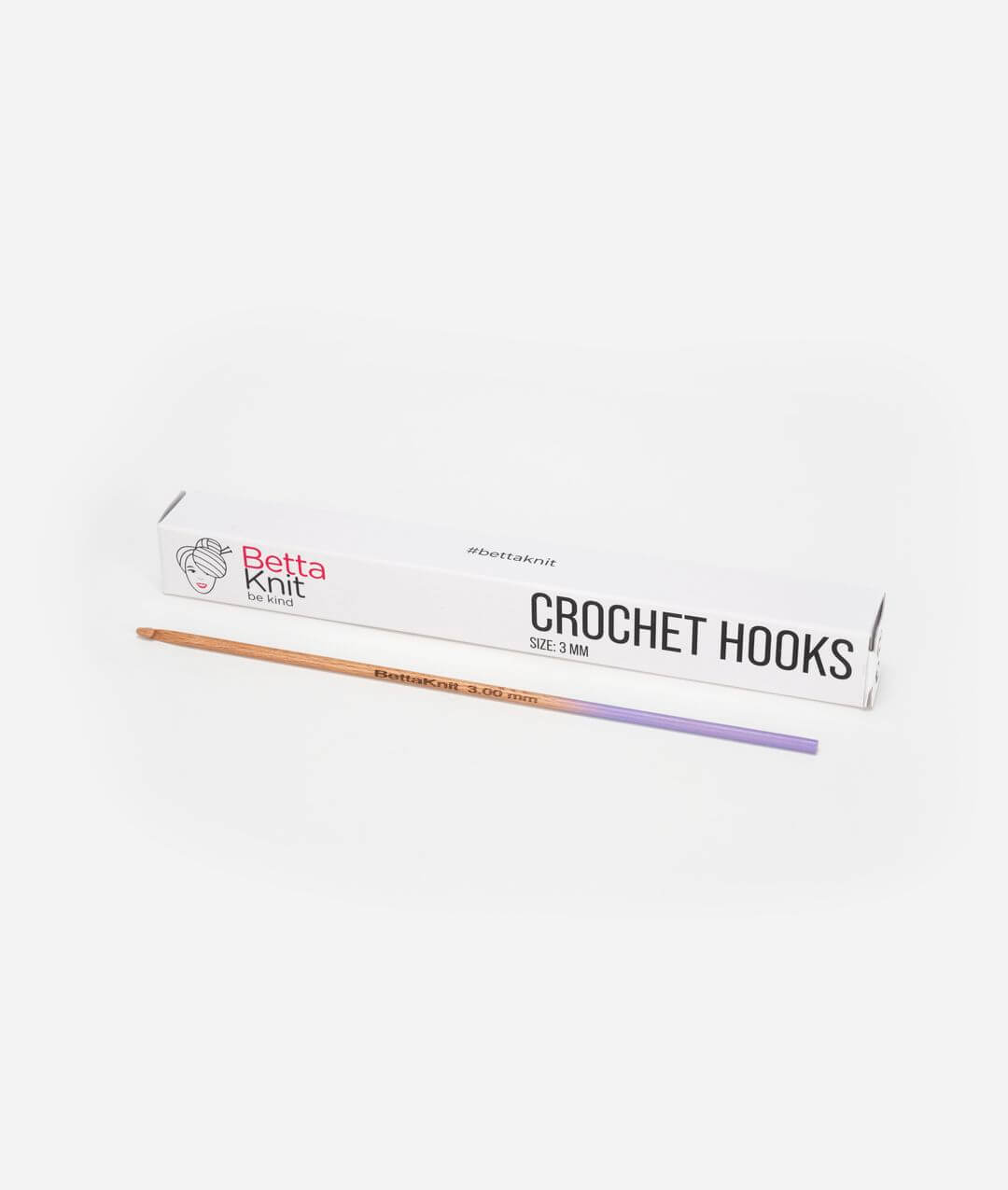 BEECHWOOD CROCHET HOOKS
